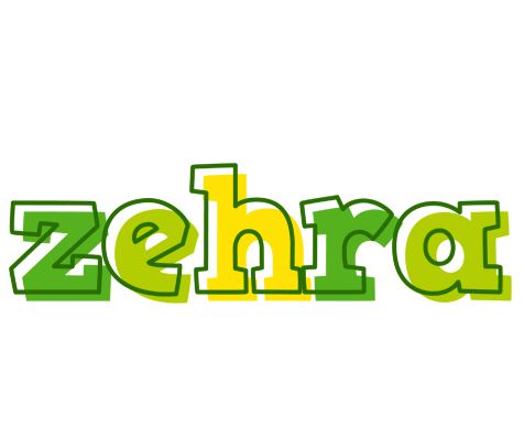 Zehra juice logo