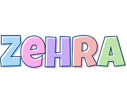Zehra pastel logo