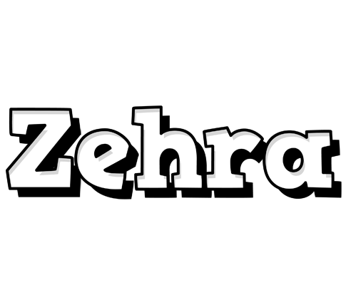 Zehra snowing logo