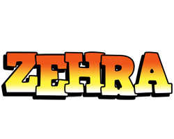 Zehra sunset logo