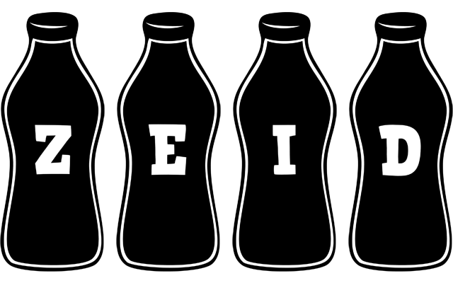 Zeid bottle logo