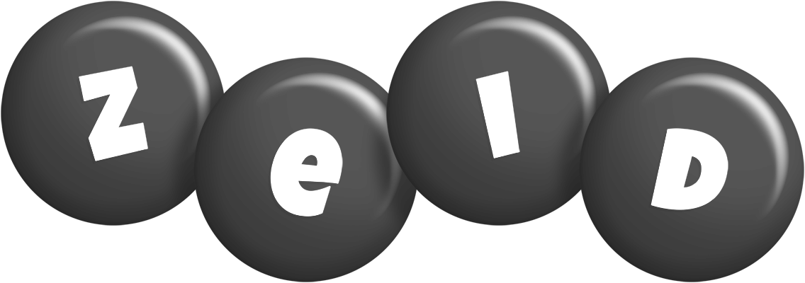 Zeid candy-black logo