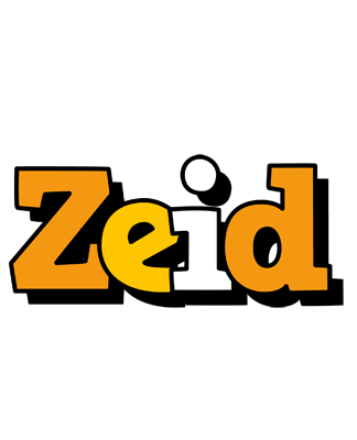 Zeid cartoon logo