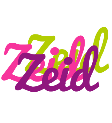 Zeid flowers logo
