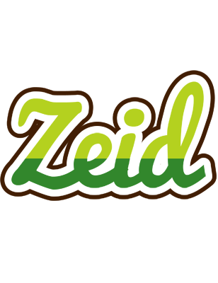 Zeid golfing logo