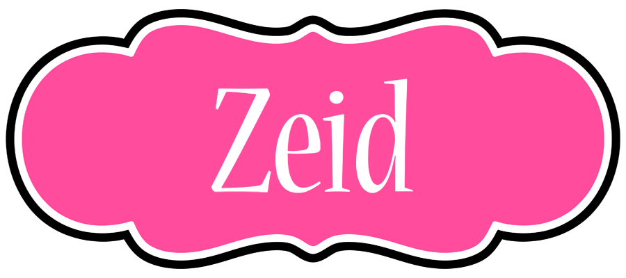 Zeid invitation logo