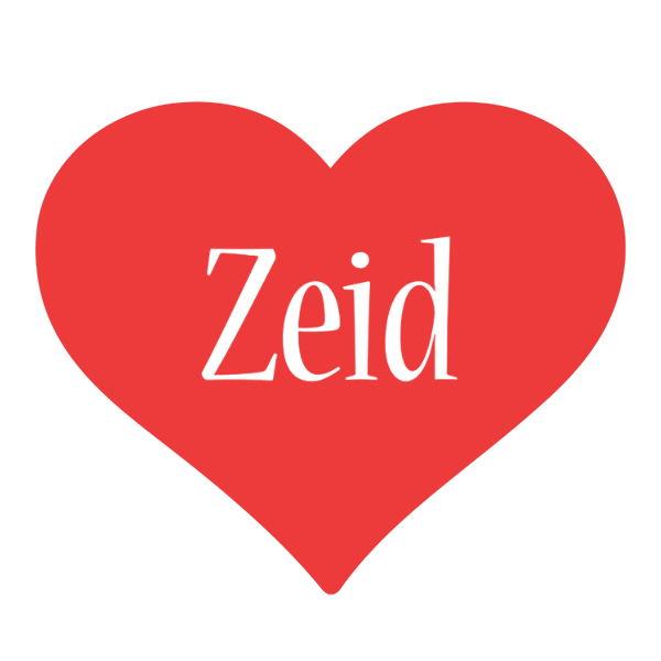 Zeid love logo