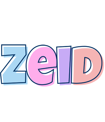Zeid pastel logo