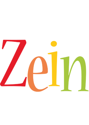Zein birthday logo