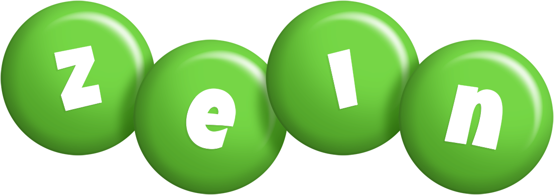 Zein candy-green logo