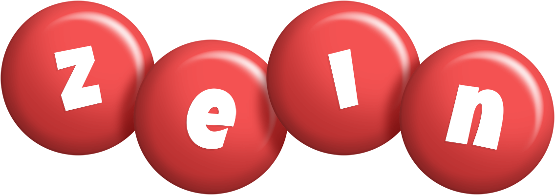 Zein candy-red logo