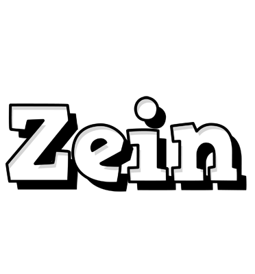 Zein snowing logo