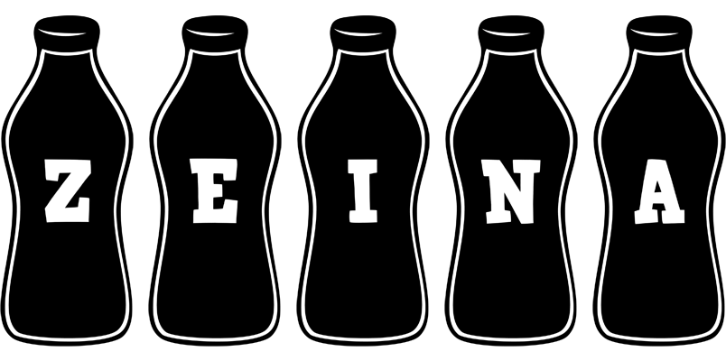 Zeina bottle logo