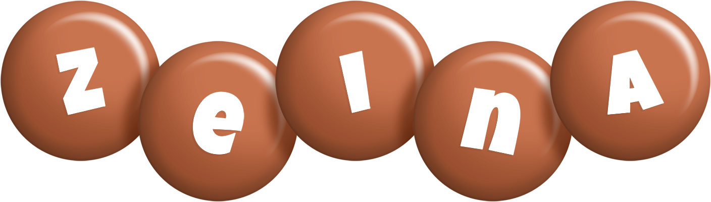 Zeina candy-brown logo
