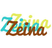 Zeina cupcake logo