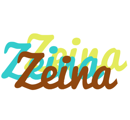Zeina cupcake logo