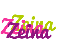 Zeina flowers logo