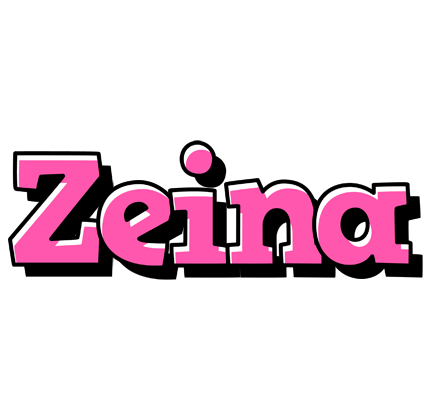 Zeina girlish logo