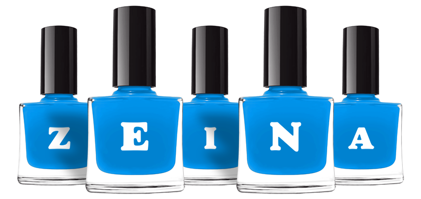 Zeina glossy logo