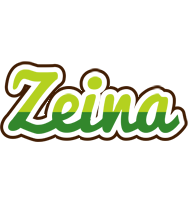 Zeina golfing logo