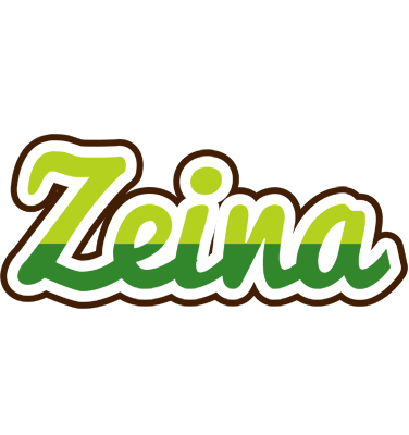 Zeina golfing logo