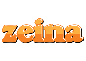 Zeina orange logo