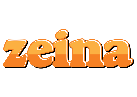 Zeina orange logo