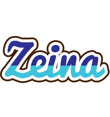 Zeina raining logo