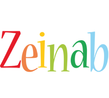 Zeinab birthday logo