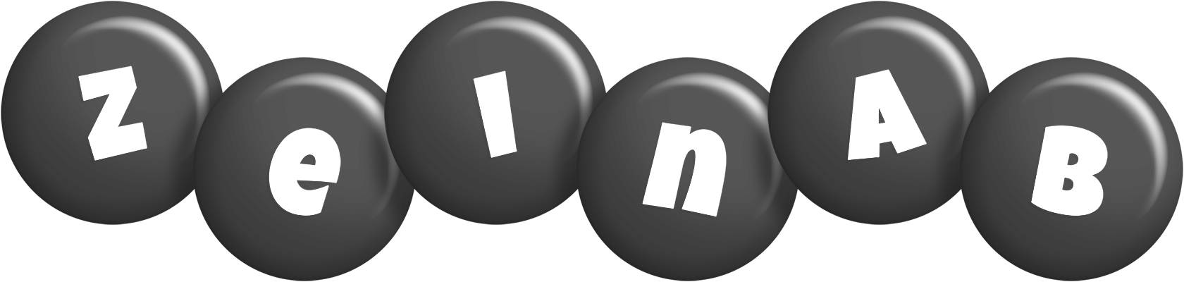 Zeinab candy-black logo