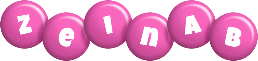 Zeinab candy-pink logo