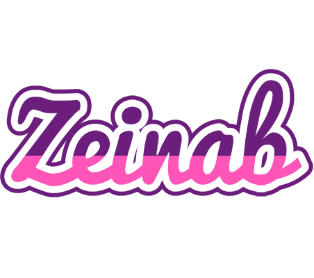 Zeinab cheerful logo