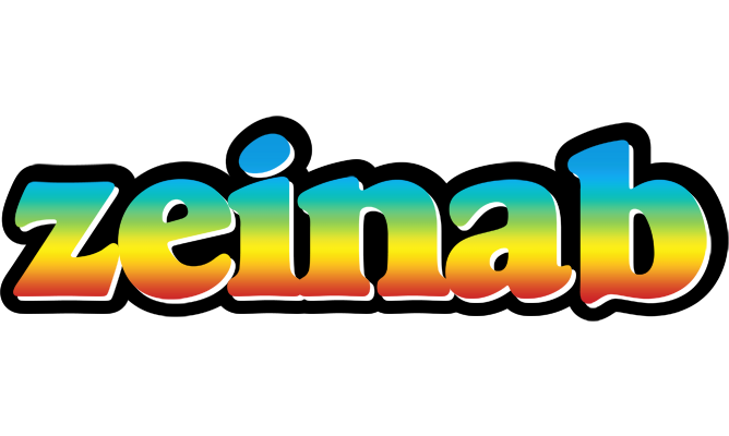 Zeinab color logo