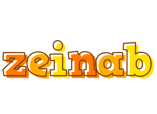 Zeinab desert logo