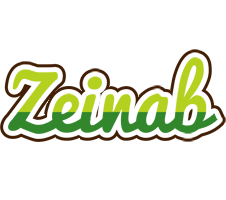 Zeinab golfing logo