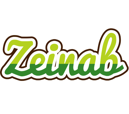 Zeinab golfing logo