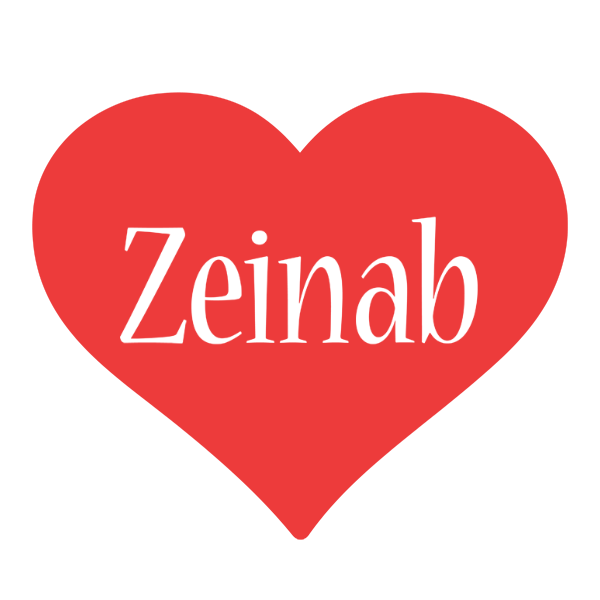 Zeinab love logo