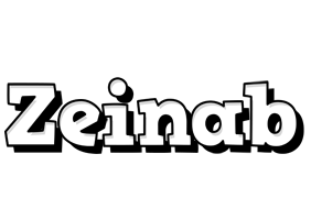 Zeinab snowing logo