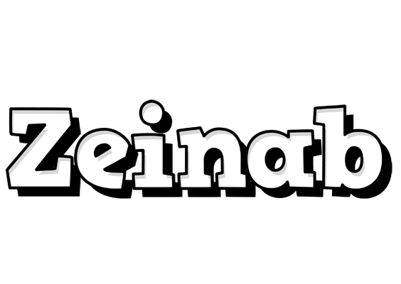 Zeinab snowing logo