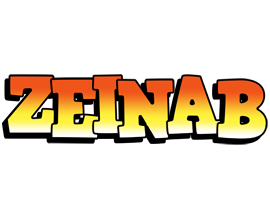 Zeinab sunset logo