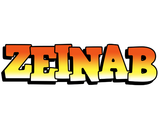 Zeinab sunset logo