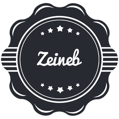Zeineb badge logo
