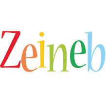 Zeineb birthday logo