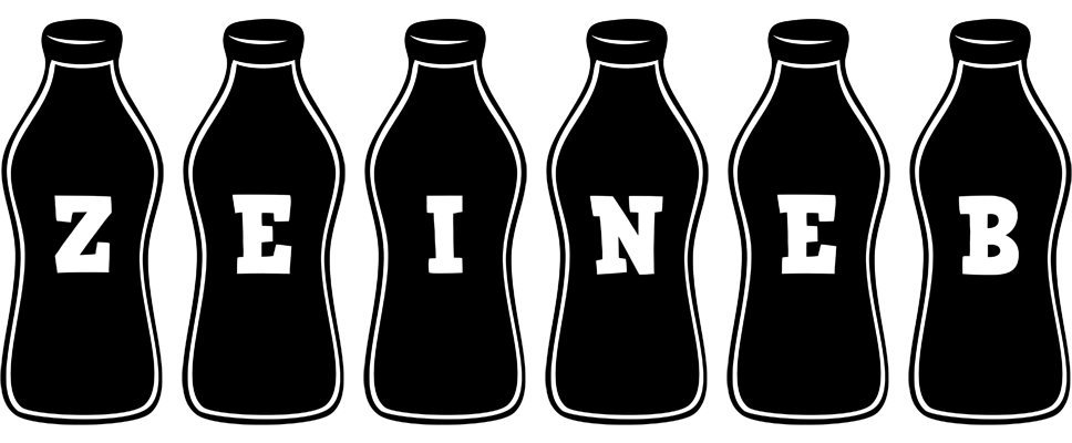 Zeineb bottle logo