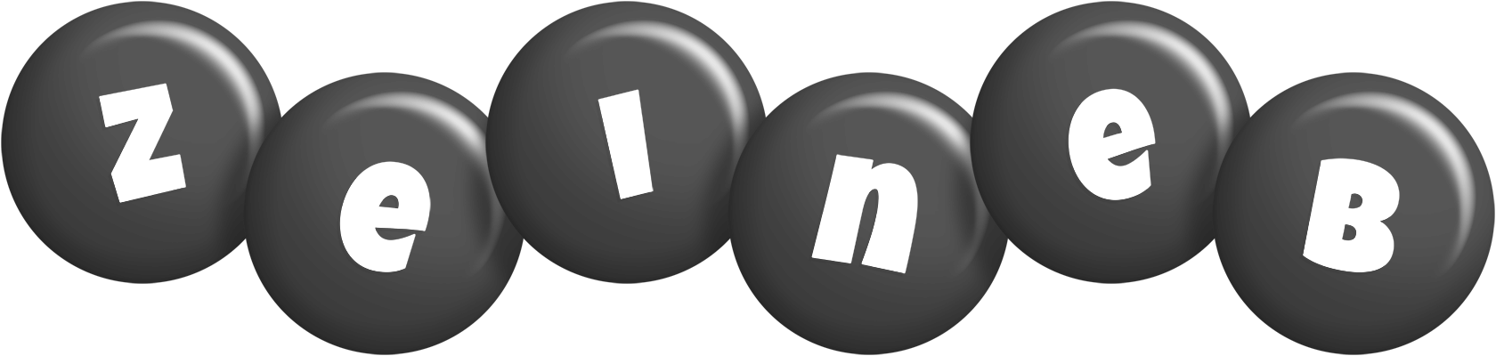 Zeineb candy-black logo