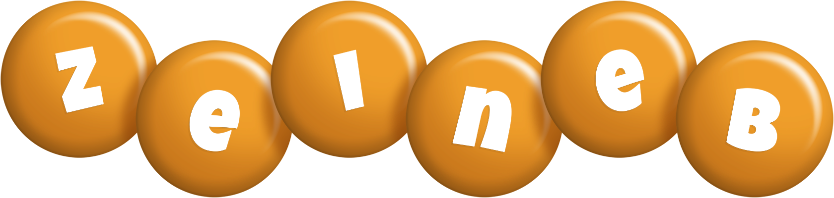 Zeineb candy-orange logo