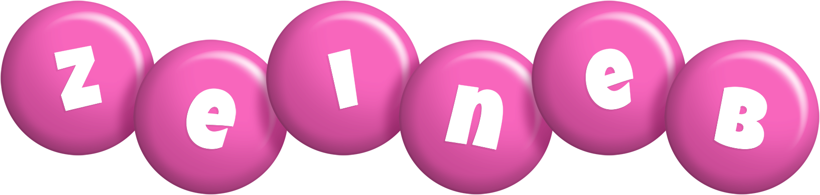 Zeineb candy-pink logo