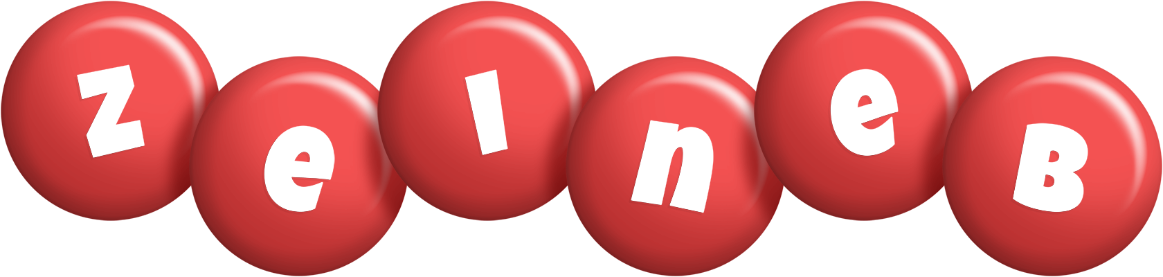 Zeineb candy-red logo