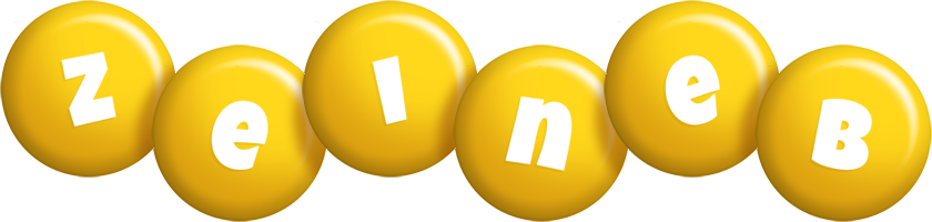 Zeineb candy-yellow logo