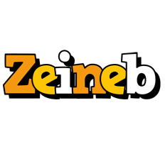 Zeineb cartoon logo